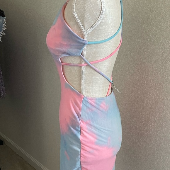 Tie Dye sexy dress - Picture 3 of 4